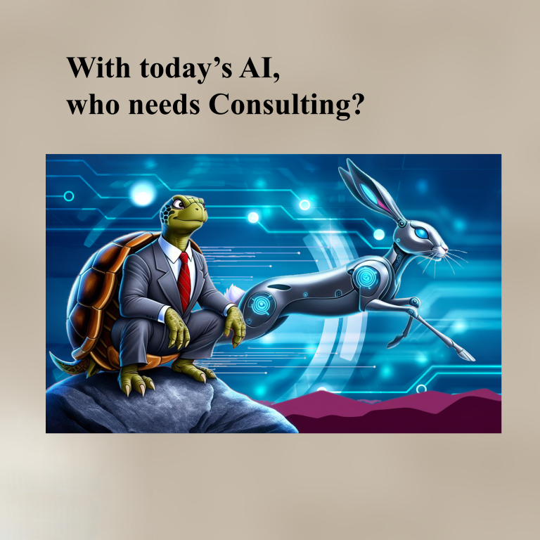 Can AI replace consultants?