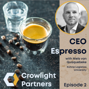 CEO Espresso Interview: Niels Van Quaquebeke