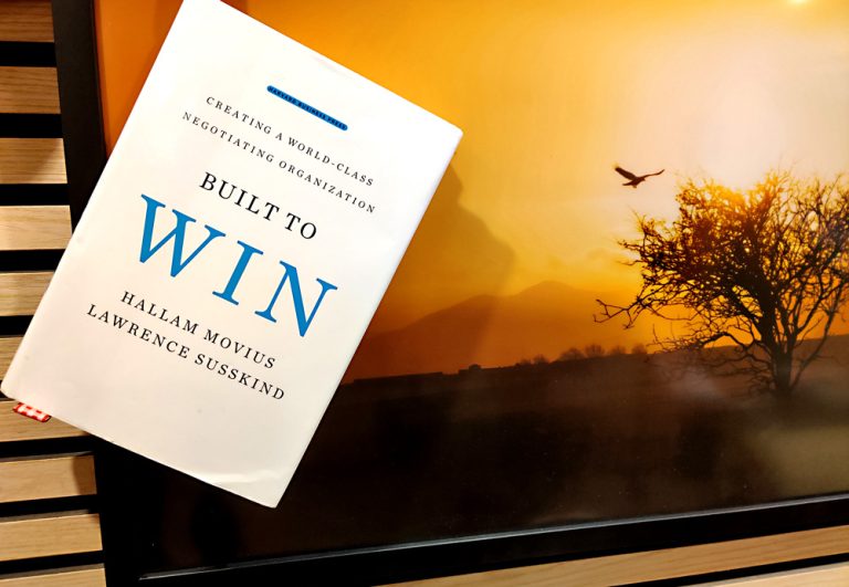 Built to Win: Creating a world-class negotiating organization