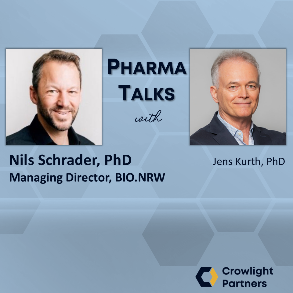 Pharma Talks – Interview with Nils Schrader, PhD, Managing Director BIO.North-Rhine-Westfalia (BIO.NRW)