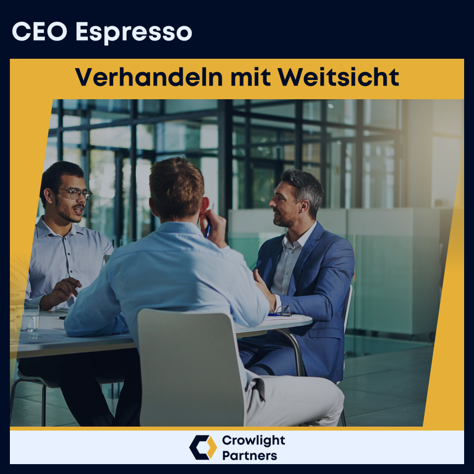 CEO Espresso highlights from 2025: Negotiating