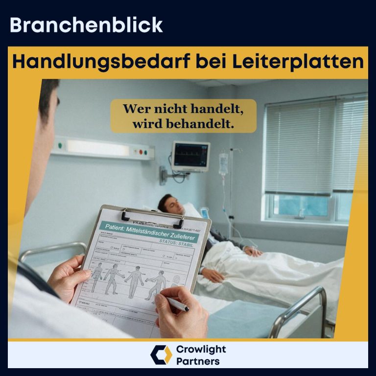 Handlungsbedarf bei Leiterplatten