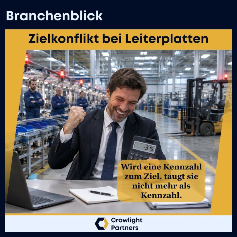 Zielkonflikt bei Leiterplatten